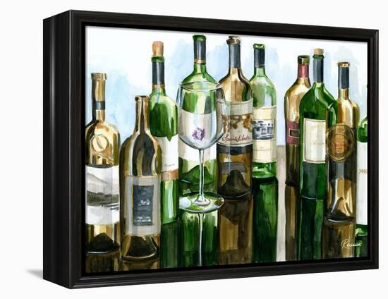 B&G Bottles I-Heather French-Roussia-Framed Stretched Canvas