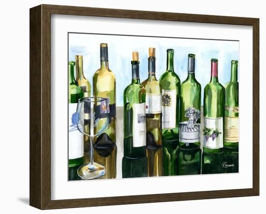 B&G Bottles II-Heather French-Roussia-Framed Art Print