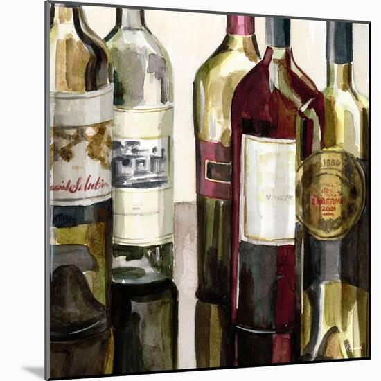 B&G Bottles Square I-Heather French-Roussia-Mounted Art Print