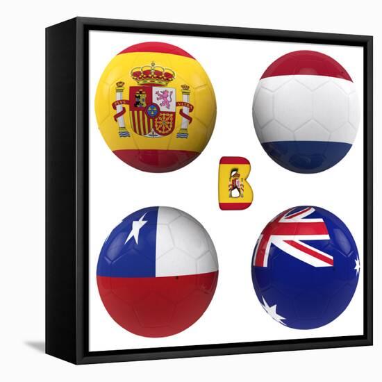 B Group of the World Cup-croreja-Framed Stretched Canvas