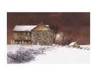 Evening at Knabb Farm-Bradley Hendershot-Art Print