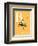 B is for Bumblebee (orange)-Theodor (Dr. Seuss) Geisel-Framed Art Print