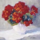 Roses in a Mexican Vase-B^ Oliver-Art Print