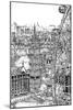 B&W City Scene IV-Melissa Wang-Mounted Art Print