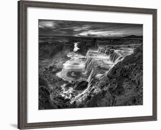 B&W Desert View II-David Drost-Framed Photographic Print