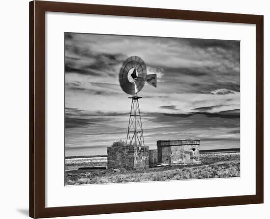 B&W Desert View VI-David Drost-Framed Photographic Print