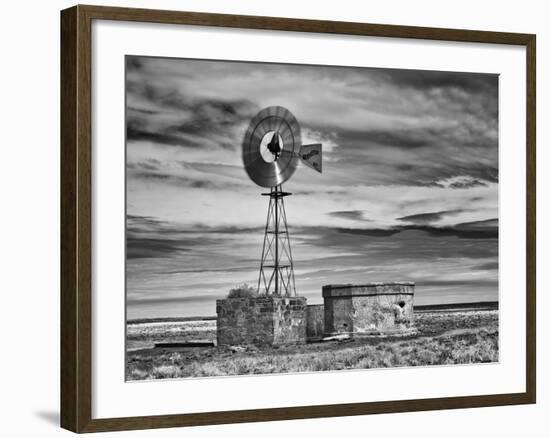 B&W Desert View VI-David Drost-Framed Photographic Print