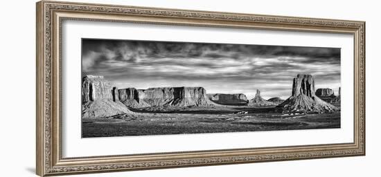 B&W Desert View VII-David Drost-Framed Photographic Print