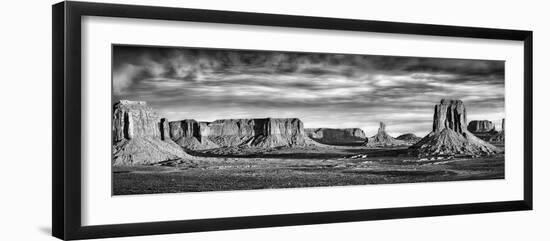 B&W Desert View VII-David Drost-Framed Photographic Print