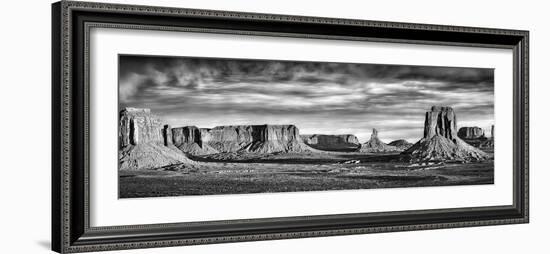 B&W Desert View VII-David Drost-Framed Photographic Print