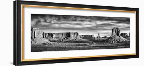 B&W Desert View VII-David Drost-Framed Photographic Print