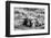 B&W Longhorn III-Tyler Stockton-Framed Photographic Print