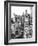 B&W Us Cityscape-Chicago-Melissa Wang-Framed Art Print