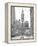 B&W Us Cityscape-Philadelphia-Melissa Wang-Framed Stretched Canvas