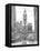 B&W Us Cityscape-Philadelphia-Melissa Wang-Framed Stretched Canvas