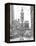 B&W Us Cityscape-Philadelphia-Melissa Wang-Framed Stretched Canvas