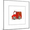 Ba Fire Truck-null-Mounted Giclee Print