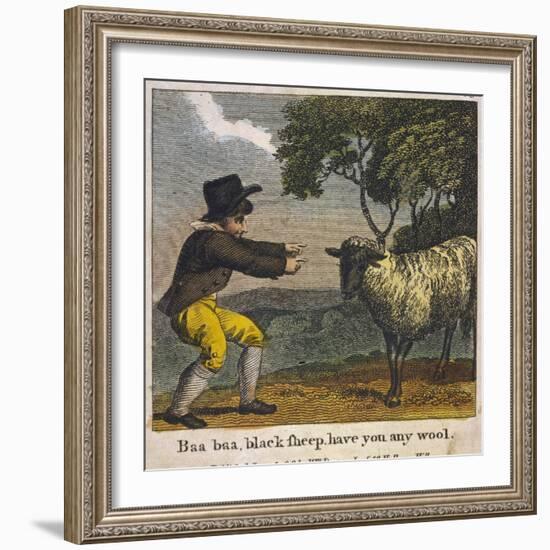 Baa Baa Black Sheep Have You Any Wool?-null-Framed Photographic Print