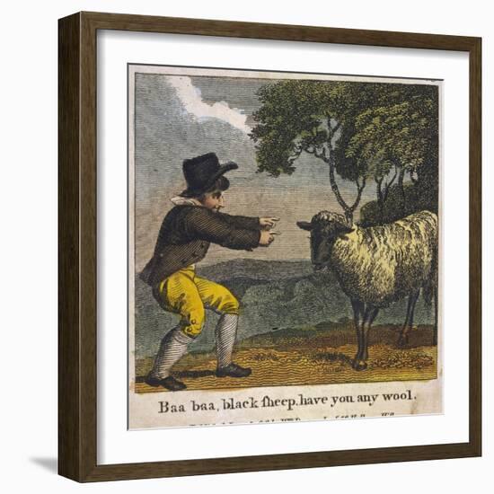 Baa Baa Black Sheep Have You Any Wool?-null-Framed Photographic Print