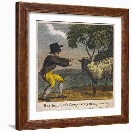 Baa Baa Black Sheep Have You Any Wool?-null-Framed Photographic Print
