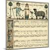 Baa, baa, black sheep-Walter Crane-Mounted Giclee Print