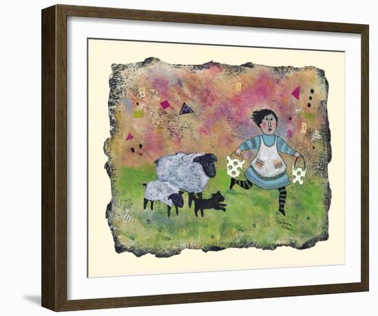 Baa, Baa-Barbara Olsen-Framed Giclee Print