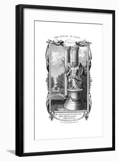 Baal, Chief God of the Canaanites, 1804-null-Framed Giclee Print