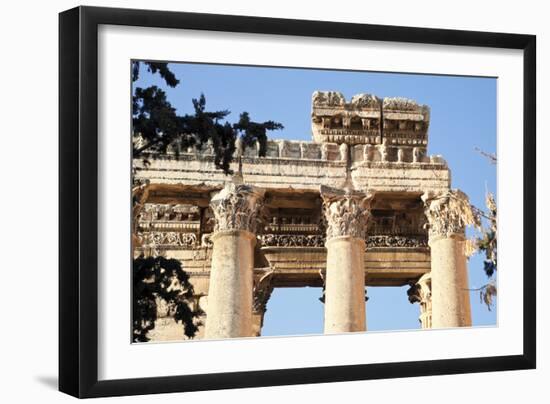 Baalbek Ruins-benkrut-Framed Photographic Print