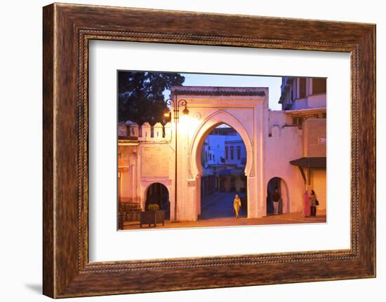 Bab El Fahs at Dusk, Grand Socco, Tangier, Morocco, North Africa-Neil Farrin-Framed Photographic Print