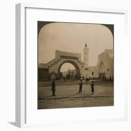 'Bab el-Hathera, Tunis, Tunis', 1901-Unknown-Framed Photographic Print