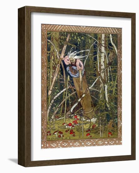 Baba Yaga, 1900-Ivan Yakovlevich Bilibin-Framed Giclee Print