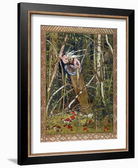 Baba Yaga, 1900-Ivan Yakovlevich Bilibin-Framed Giclee Print