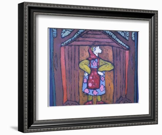 Baba Yaga-Leslie Xuereb-Framed Giclee Print