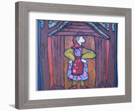 Baba Yaga-Leslie Xuereb-Framed Giclee Print