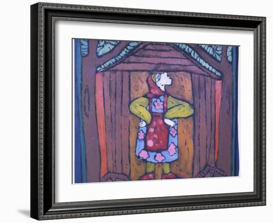 Baba Yaga-Leslie Xuereb-Framed Giclee Print