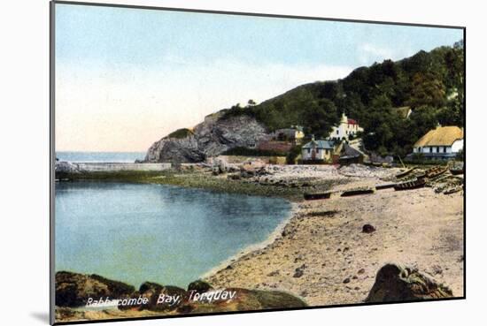 Babbacombe Bay, Torquay, Devon, 20th Century-Francis Frith-Mounted Giclee Print