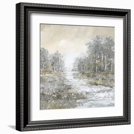 Babbling Brook II-null-Framed Art Print