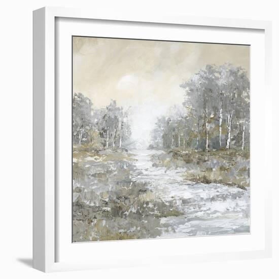 Babbling Brook II-null-Framed Art Print