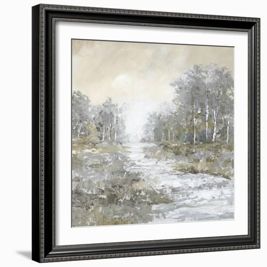 Babbling Brook II-null-Framed Art Print