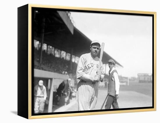 Babe Ruth, 1919-null-Framed Stretched Canvas