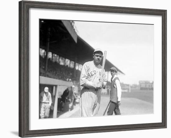 Babe Ruth, 1919-null-Framed Photo