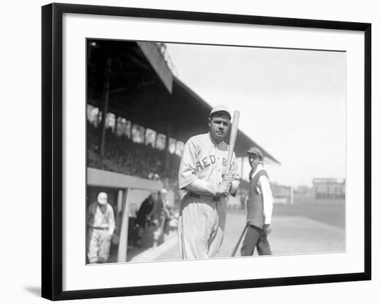 Babe Ruth, 1919-null-Framed Photo