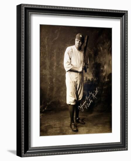 Babe Ruth, 1920-null-Framed Photo