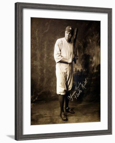 Babe Ruth, 1920-null-Framed Photo