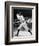 Babe Ruth at Bat, 1920s-null-Framed Art Print