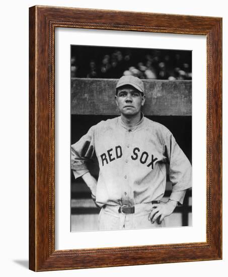 Babe Ruth, Late 1910S-null-Framed Photo