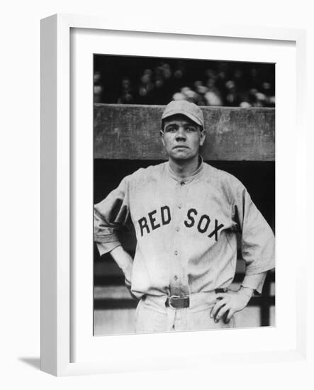 Babe Ruth, Late 1910S-null-Framed Photo