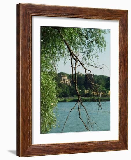 Babelsberg Palace, a Late, Neo-Gothic Work by Schinkel, Seen Across the Havel from Glienicke-Park-Karl Friedrich Schinkel-Framed Giclee Print