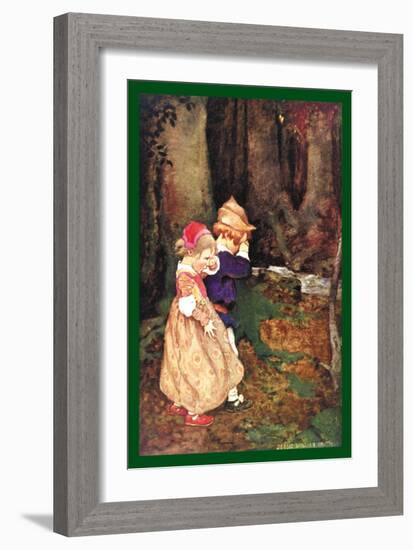 Babes in the Woods-Jessie Willcox-Smith-Framed Art Print