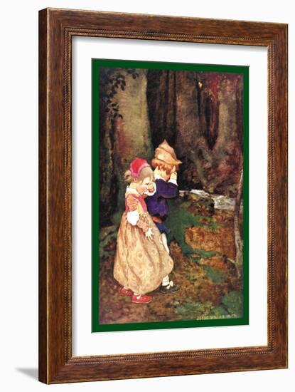 Babes in the Woods-Jessie Willcox-Smith-Framed Art Print